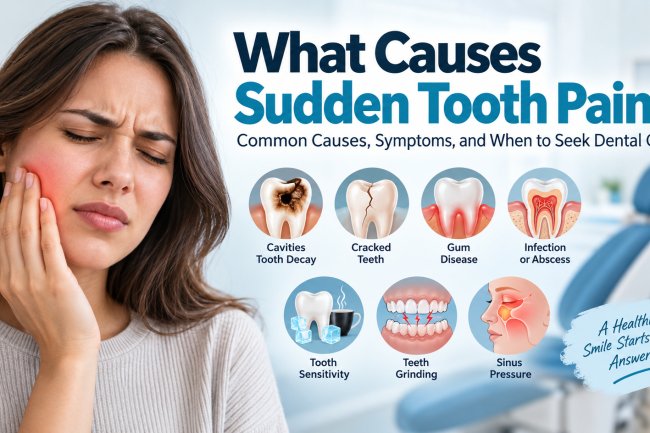 What Causes Sudden Tooth Pain? Common Causes and When to Seek Dental Care