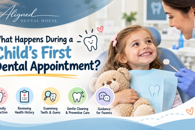 What Happens During a Child's First Dental Appointment?
