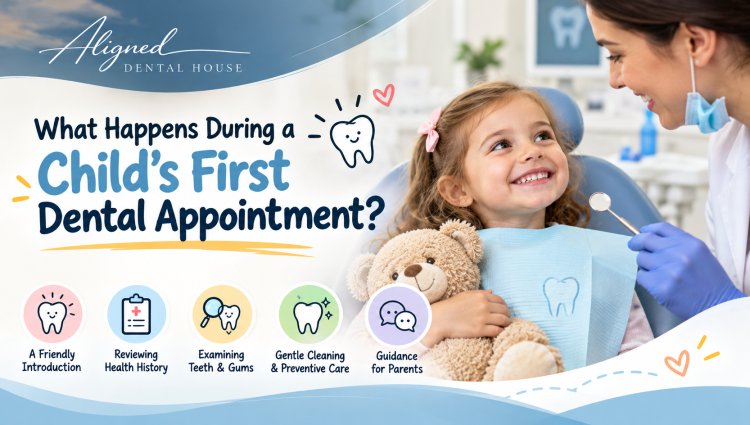 What Happens During a Child's First Dental Appointment?