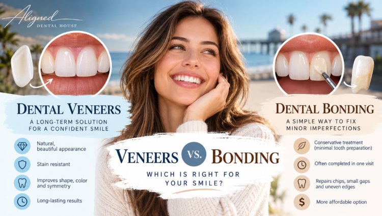 Dental Veneers vs. Bonding: Which Is Right for Your Smile?